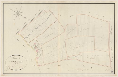 FORGES-LES-BAINS. - Section E : Adelaieau (l'), 1ère feuille. 