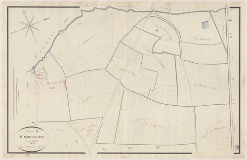 FORGES-LES-BAINS. - Section D : Hardillière (l'), 3e feuille. 