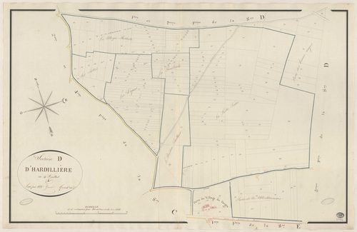 FORGES-LES-BAINS. - Section D : Hardillière (l'), 4e feuille. 