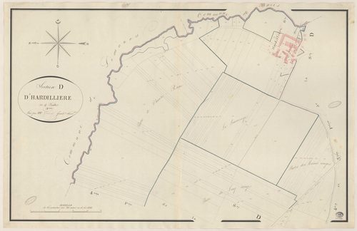 FORGES-LES-BAINS. - Section D : Hardillière (l'), 2e feuille. 