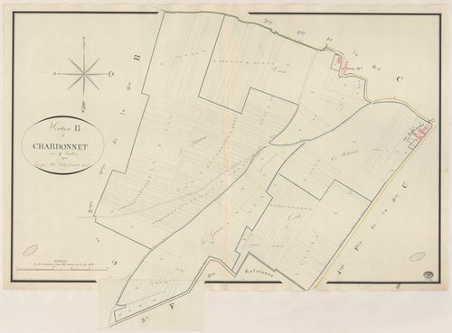 FORGES-LES-BAINS. - Section B : Chardonnet, 3e feuille. 