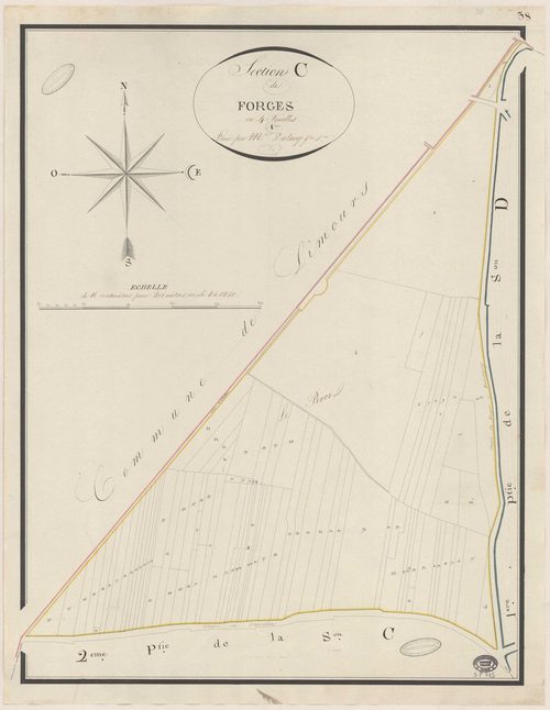 FORGES-LES-BAINS. - Section C : Forges, 1ère feuille. 
