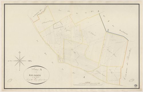 FORGES-LES-BAINS. - Section A : Malassis, 2e feuille. 