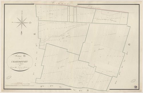 FORGES-LES-BAINS. - Section B : Chardonnet, 2e feuille. 