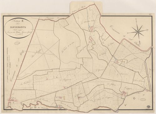 GIF-SUR-YVETTE. - Section E : Rougemonts (les). 