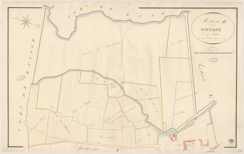 GIRONVILLE-SUR-ESSONNE. - Section D : Fontaine (la). 