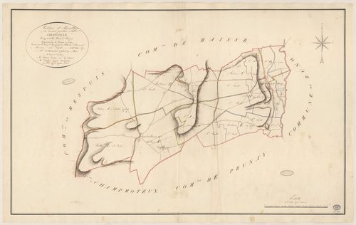 GIRONVILLE-SUR-ESSONNE. - Plan d'assemblage. 