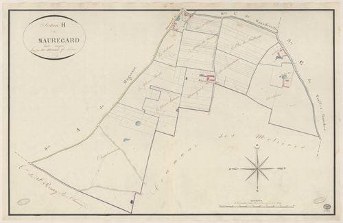 GOMETZ-LA-VILLE. - Section H : Mauregard. 
