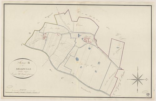 GOMETZ-LA-VILLE. - Section B : Belleville. 