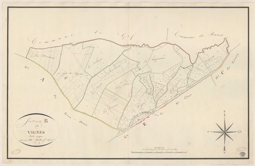 GOMETZ-LE-CHATEL. - Section B : Vignes (les). 