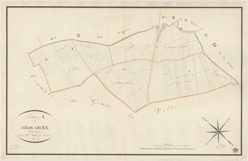 GOMETZ-LE-CHATEL. - Section A : Gros Orme (le). 