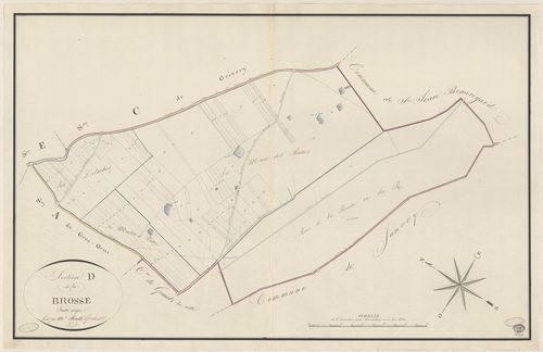 GOMETZ-LE-CHATEL. - Section D : Brosse (la). 