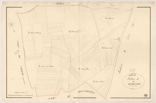 GUILLERVAL. - Section E : Quatre vents (les). 