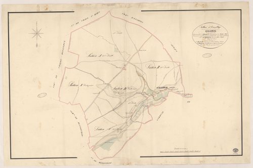 GUILLERVAL. - Plan d'assemblage. 