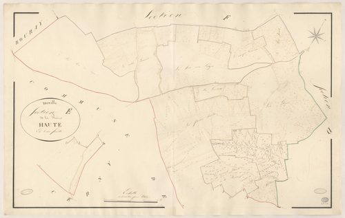ITTEVILLE. - Section E : Plaine haute (la). 