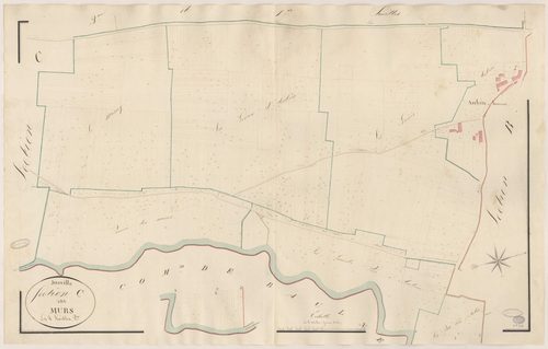 ITTEVILLE. - Section C : Murs (les), 4e feuille. 