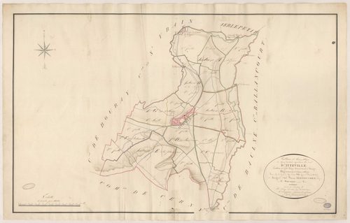 ITTEVILLE. - Plan d'assemblage. 