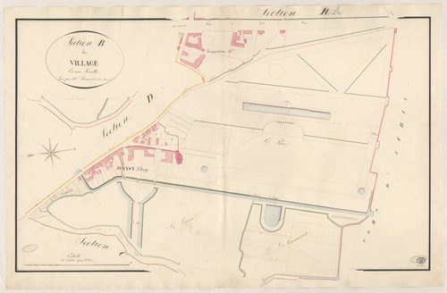 JUVISY-SUR-ORGE. - Section B : Village (le). 