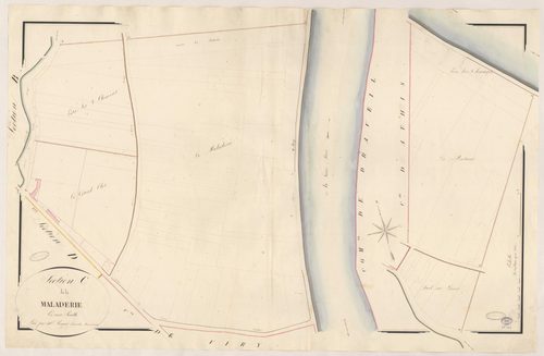 JUVISY-SUR-ORGE. - Section C : Maladerie (la). 