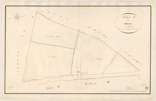JUVISY-SUR-ORGE. - Section A : Cailles (les), 2e feuille. 