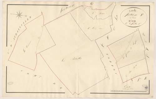LARDY. - Section F : Lièvre d'or (le), 1ère feuille. 