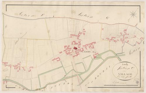 LARDY. - Section C : Village (le). 