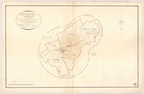 LEUDEVILLE. - Plan d'assemblage. 