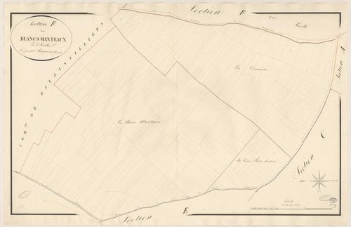 LONGJUMEAU. - Section F : Blancs Manteaux (les), 1ère feuille. 