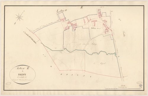 LONGJUMEAU. - Section E : Balisy, 2e feuille. 