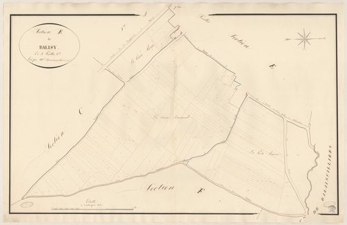 LONGJUMEAU. - Section E : Balisy, 3e feuille. 