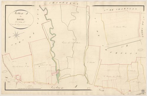 LONGJUMEAU. - Section A : Bourg (le), 1ère feuille. 