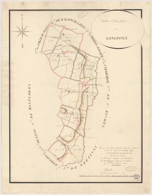 LONGPONT-SUR-ORGE. - Plan d'assemblage. 