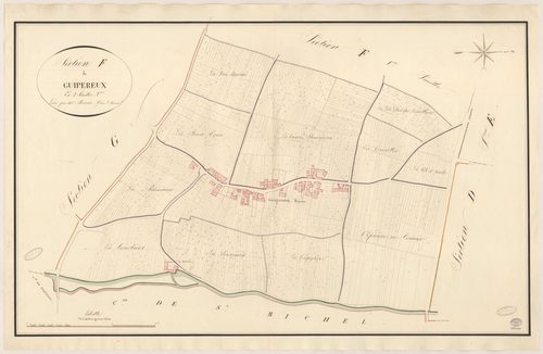 LONGPONT-SUR-ORGE. - Section F : Guipereux, 2e feuille. 