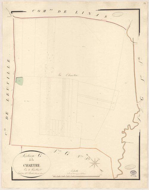 LONGPONT-SUR-ORGE. - Section G : Chartre (la), 2e feuille. 