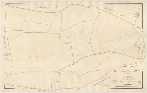 MAISSE. - Section P : Vallée Marie (la), 3e feuille. 
