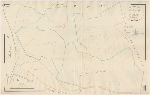MAISSE. - Section M : Saint-Eloy, 1ère feuille. 