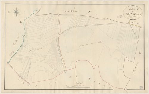 MAISSE. - Section I : Creuseaux (les). 