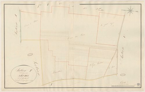 MAISSE. - Section T : Orme aux Lièvres (l'), 1ère feuille. 