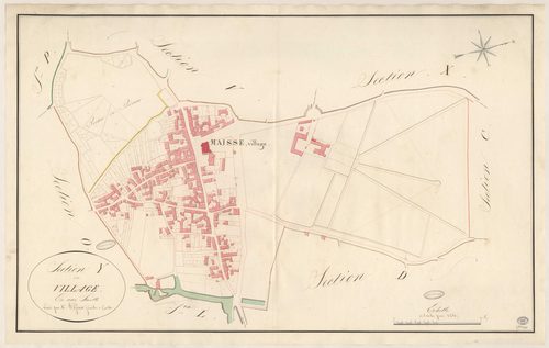 MAISSE. - Section Y : Village (le). 