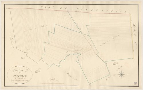 MAISSE. - Section R : Buternes (les), 1ère feuille. 