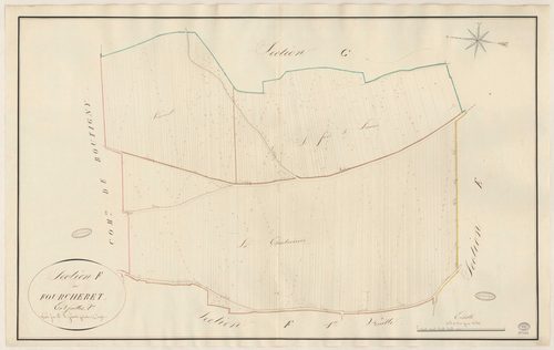 MAISSE. - Section F : Fourcheret (le), 2e feuille. 