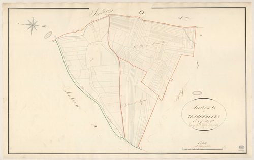 MAISSE. - Section O : Tramerolles, 2e feuille. 