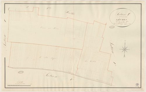 MAISSE. - Section T : Orme aux Lièvres (l'), 3e feuille. 