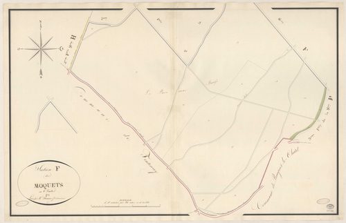 MARCOUSSIS. - Section F : Moquets (les), 2e feuille. 
