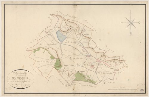 MARCOUSSIS. - Plan d'assemblage. 