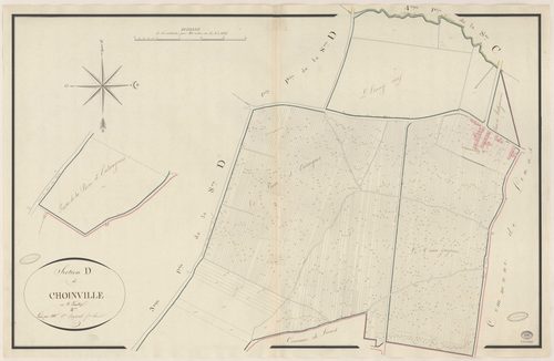MARCOUSSIS. - Section D : Choinville, 2e feuille. 