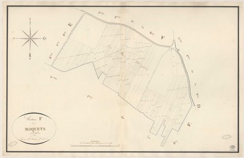 MARCOUSSIS. - Section F : Moquets (les), 5e feuille. 