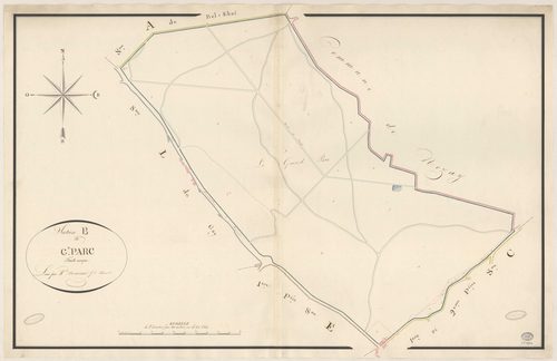 MARCOUSSIS. - Section B : Grand Parc (le). 