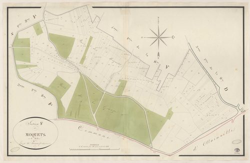 MARCOUSSIS. - Section F : Moquets (les), 6e feuille. 