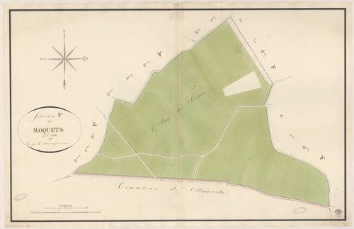 MARCOUSSIS. - Section F : Moquets (les), 3e feuille. 